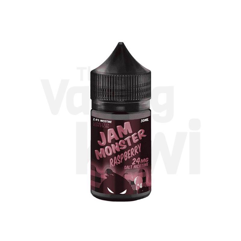 Raspberry AKA Raspberry • Jam Monster • NIC SALTS The Vaping Kiwi