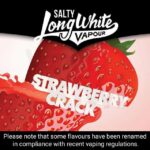 Strawberry Crack NIC SALTS by Long White Vapour
